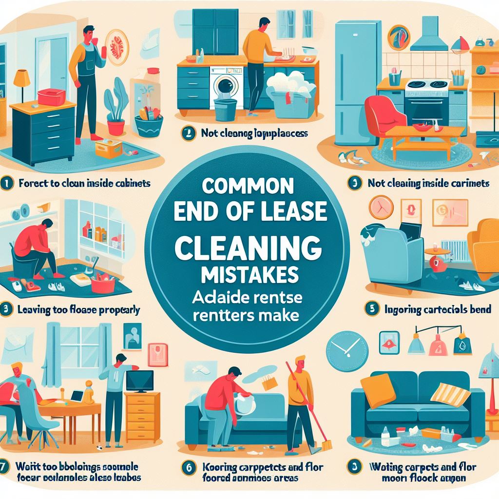 Common End of Lease Cleaning Mistakes Adelaide Renters Make
